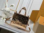  Louis Vuitton Shopper Tote MM Monogram Mirror Copper 25x19x11cm - 4