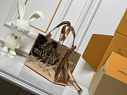  Louis Vuitton Shopper Tote MM Monogram Mirror Copper 25x19x11cm - 3