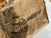  Louis Vuitton Shopper Tote MM Monogram Mirror Copper 25x19x11cm - 2