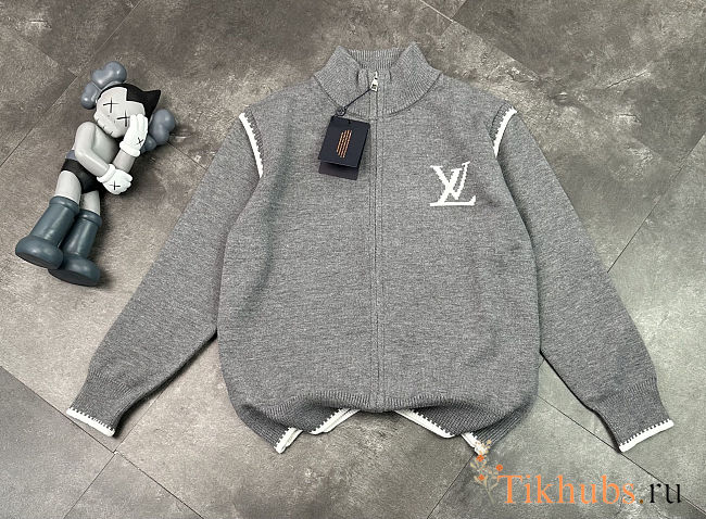  Louis Vuitton Zippered Knitted Blouson - 1