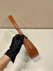 Prada Arqué Small Leather Shoulder Bag 22.5 x 18.5 x 6.5cm - 6