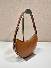 Prada Arqué Small Leather Shoulder Bag 22.5 x 18.5 x 6.5cm - 5