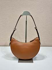 Prada Arqué Small Leather Shoulder Bag 22.5 x 18.5 x 6.5cm - 3