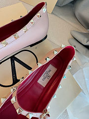 Valentino Garavani Mary-Jane Rockstud Ballerina  - 4