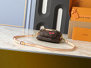 LV X TM Monogram Cerises Mini Bumbag 17.0 x 12.0 x 9.5 cm - 5
