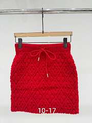 Louis Vuitton Textured Knit Mini Skirt - 6