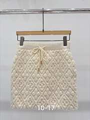 Louis Vuitton Textured Knit Mini Skirt - 5
