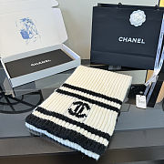 Chanel Ribbed Knit Scarf - 6