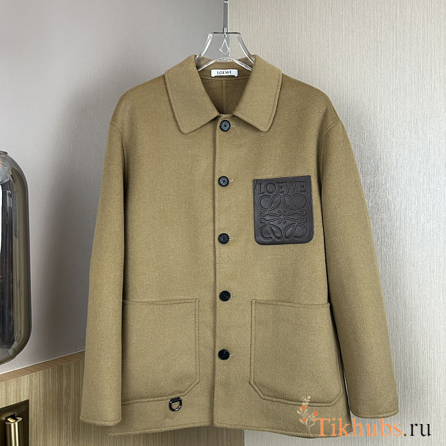 LOEWE Wool-Cashmere Workwear Jacket - 1