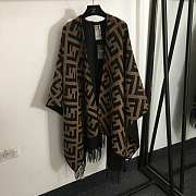Fendi FF Monogram Poncho - 1