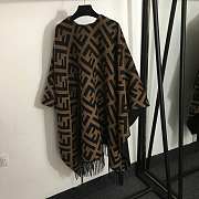 Fendi FF Monogram Poncho - 6