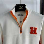 Hermes Women's Quarter Zip Knitted Tracksuit Set - 2
